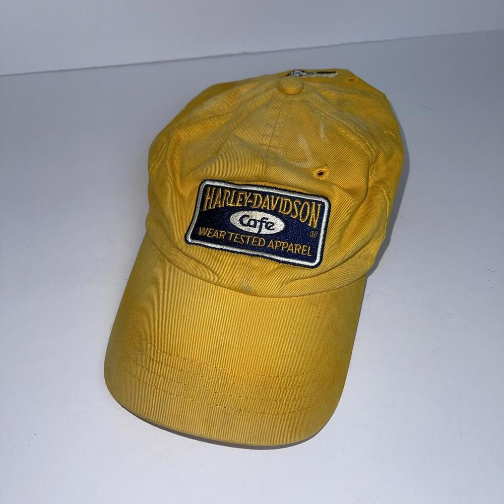 Harley Davidson Las Vegas Cafe Yellow Cap
